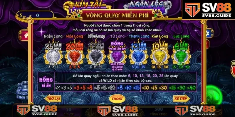 Các bước tham gia Kho tàng ngũ long dành cho gamer